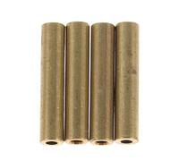 Toddmomy 4 Mécanismes de Ressort de Porte de Réfrigérateur en Tube Rond de Cuivre 3X15 MM - 4 Pièces de Raccords à Souder pour Tuyauterie de Réfrigération - Connecteurs Solide pour