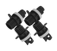 Toddmomy 4 Pièces Adaptateur de Valve Gonflable PVC Connecteur Étanche pour Pompe à Air Sup Bateau et Kayak Accessoire Pratique pour Sports Nautiques Extérieur