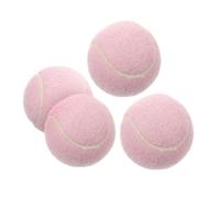 Toddmomy 4 Pièces Jouets De Tennis Tennis pour Joueur Aire De Jeux Balles De Tennis Balles De Tennis Ludiques Balles De Tennis D'Entraînement Pratique du Tennis Balle De Tennis Balles