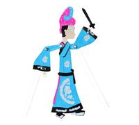 Toddmomy 4 pièces Kit DIY Marionnettes Traditionnelles Peinture Éducatif Culturel pour Garçon Fille et Écoles