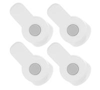 Toddmomy 4 Pièces Lot de Adhésives de Sécurité pour Porte de Four et Placard Verrou Garçon Fille Sans Perçage Protection pour Cuisine Micro-ondes Réfrigérateur
