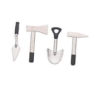 Toddmomy 4 pièces Miniature Garden Tools Set for Dollhouse Accessories Micro Landscape Models Mini Ornament for Home Decor and Doll House Simulation