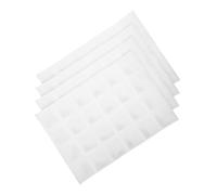 Toddmomy 4 pièces Packs Réfrigérants Réutilisables Gel Refroidissant Flexible Absorption Automatique pour Transport Alimentaire et Conservation Fruits Fruits de Mer