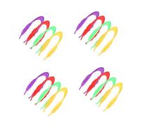 Toddmomy 4 pièces Pince à Épiler pour Garçon Fille Colorée Éducatif Motricité Fine Outil Dexpérimentation et Dobservation pour Garçons et Filles Développement des Couleur Couleur Aléatoire