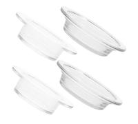 Toddmomy 4 Pièces Plateau de Rechange en Verre pour Chauffe-Cire Électrique