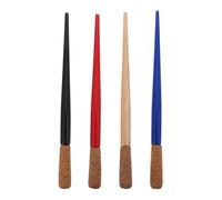 Toddmomy 4 Pièces Porte-plume de Calligraphie Rétro Européen, Bague Métal | Surface Lisse et Confortable, Échange Rapide des Pointes, pour Encre en Bouteille, Artistes et Cours Couleur Aléatoire