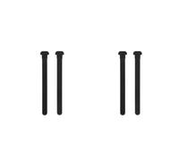 Toddmomy 4 Pièces Sangle Échelle pour Snowboard Noire, Réglable, en | Fixation pour Boots et Patins, Design Portable, Usage Sports D’hiver et Piste de Glace