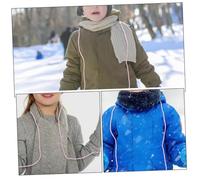 Toddmomy 4 pièces Sangles pour Gants Garçon Fille Cordon Ergonomique Antiperte pour Mitaines de Ski Accessoires Hiver Réutilisables Unique Rose