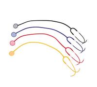 Toddmomy 4 Pièces Stéthoscopes Jouets DIY pour Garçon Fille Accessoires de Jeu de Rôle Médecin Matériel Scientifique pour Développement Cognitif et Motricité Fine