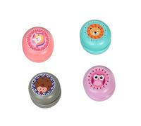 Toddmomy 4 Pièces Yo Yo Bois Éducatif pour Garçon Fille Flexible et Cadeau pour Mémoire et Coordination
