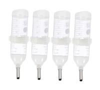 Toddmomy 4Pièces Hanging Water Bottle for Hamster Cage Leak Small Pet Water Dispenser Convenient Animal Supplies