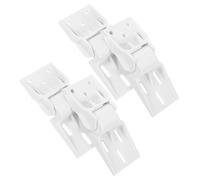 Toddmomy 4pièces Lot de Charnières de Remplacement pour Porte de Réfrigérateur de Camping et Glacière Détachées Plastique pour Réparation de Charnières de Congélateur