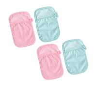 Toddmomy 4pièces Moufles De Bain Pour Garçon Fille Lot De Lingettes Incluses Articles De Puériculture