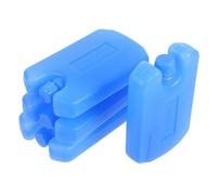 Toddmomy 4pièces Pack De Boîtes à Glace Réutilisables pour Réfrigérateurs Et Ventilateurs Accumulateurs De Froid Idéaux pour Climatiseur Et Glacières Couleur Bleue