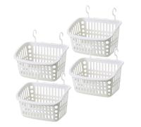 Toddmomy 4pièces Panier Suspendu pour Gerbille Hérisson et Petits Animaux Hamac de Jeu et Repos pour Cage Blanc