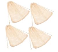 Toddmomy 4pièces Sacs De Cuisson pour Fruits De Mer Lot pour Marmite Utilisation Simple Et Pratique pour Préparer Différents Plats