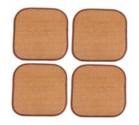 Toddmomy 4pièces Tapis Herbe Rafraîchissant pour Lapin Lot de Coussin Herbe Litière pour Tapis