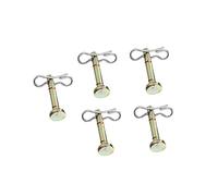 Toddmomy 5 Ensembles Coffret de Goupilles de Cisaillement et Goupilles de Cotter pour Déneigeuse Accessoires Pratiques Durable pour Remplacement et Sécurité