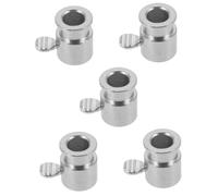 Toddmomy 5 pièces Accessoire Rôtissoire Manille Chromé pour Barbecue à Gaz de Rechange Durable et Résistante Chaleur Fourche de Maintien pour Broche de Grillade