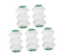Toddmomy 5 Pièces Couches Polyester Camping Gas Lamp Mantles With Double Iron Clip Lampshade For Outdoor Lanterns Easy Installation And Enhanced Lighting