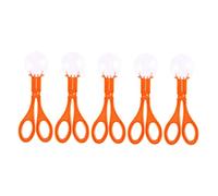 Toddmomy 5 pièces Pince à Insectes Ciseaux Plastique Orange Grand Format Outil de Capture pour Garçon Fille Éducatif Dobservation des Insectes Extérieur