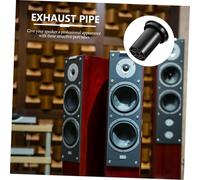 Toddmomy 5 pièces Tube Caisson Basse Plastique Tube Bass-Reflex Résistant Conduit Sonore pour Enceinte Portable Auto et Maison Installation Facile