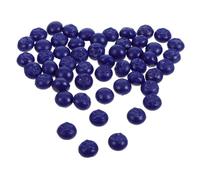 Toddmomy 50 Myrtille en résine simulée baies faire la fête sélectionne Réaliste myrtilles regarder mini fruits accessoires myrtille bleuets Fruits de décorations DIY Blue