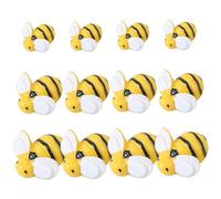 Toddmomy 50 pièces Charms en résine abeille pour décoration DIY coque téléphone accessoires abeille pour fêtes et créations DIY