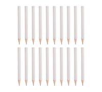 Toddmomy 50 Pièces Crayons de Golf Pré-taillés Blancs en Bois, pour Score | Format Court 3,5 Pouces, Écriture Fluide, Résistants aux Variations Climatiques, pour Parcours et Clubs