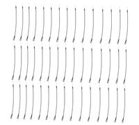 Toddmomy 50 pièces Lanières Anti-vol Câble Acier pour Vêtements et Bagages Fixation Sécurisée avec Épingles Verrouillables Adapté pour Mini Étiquettes Antivol