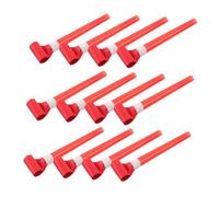 Toddmomy 50 Pièces Sifflets pour Garçon Fille Jouets Soufflets Dragon Rouge Accessoires de Fête Anniversaire et Mariage et Multifonctions pour Jeux Imaginatifs