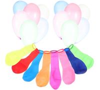 Toddmomy 500 Ballons d'Eau en Latex Fluorescents Multicolores 500 Pcs Jouets Sportifs pour Bataille d'Eau Jeux de Piscine et Fêtes en Plein Air Ballon Eau Bombe Adapté aux Garçon et