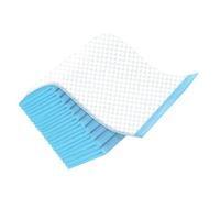 Toddmomy 50pièces Couches Absorbantes pour Chiens Tapis Apprentissage pour Chiots Protège-Couches Jetables pour Animaux Alèses Épais pour Chiens de Toutes