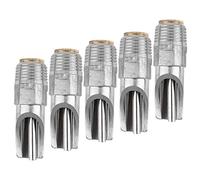 Toddmomy 5pièces Distributeur Eau Automatique Acier Inoxydable pour Cochons Nozzles à Trough pour Porcelets Abreuvoirs Économiques Et Antitaches pour De Bétail