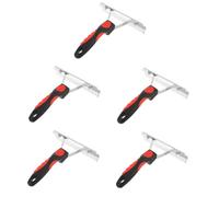 Toddmomy 5pièces Peigne De Nettoyage Pour Crin De Cheval Brosse De Toilettage Avec Poignée Accessoire Pratique Pour Entretien Équin