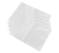 Toddmomy 5pièces Pochette De Protection pour Passeport Étanche Housses Transparent Organisateur De Cartes Et Documents pour Voyage Et à Étranger