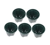 Toddmomy 5pièces Pots De Arrondis pour pour Orchidées Roses Chinoises Et Scindapsus Vert Modèle Parfait pour Balcon Et Intérieur