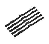 Toddmomy 5pièces Sangles à Bagages Réglables avec Boucle De Parachute Corde De Fixation pour Sac De Camping Tapis De Yoga Lot