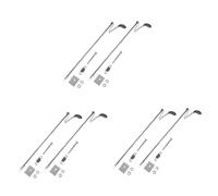 Toddmomy 6 Ensembles Accessoires de Machine à Lier Plantes Ensemble de Kits Remplacement pour Attache Vignes et Concombres Comprend Lames Ressorts Vis et Poussoirs Inoxydable