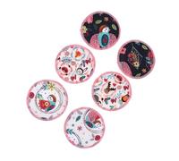 Toddmomy 6 Pcs Coussinets D'allaitement 10 Cm en Coton Polyester Lavables Anti-fuites pour Utilisation Extérieure et Allaitement Maternel