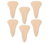 Toddmomy 6 Pièces Coussinet de Pudeur en Éponge Nylon Léger Invisibles | Application Adhésive Facile, sans Coutures, Protection Discrète pour Maillots de Bain, Plage et Gym