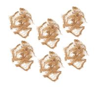 Toddmomy 6 Pièces Démarreurs de Feu Jute Naturel pour Camping Outils Allumage Rapide pour Foyers Feux de Camp et Grills Accessoires et Portables pour Plein Air