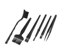 Toddmomy 6 pièces Kit de Brosses Antistatiques pour Clavier et Électronique Outil de Nettoyage Précis pour PC Clavier et Ventilateur Élimination Poussière