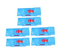 Toddmomy 6 Pièces Lanceur de Voitures de Course pour Garçon Fille Éjecteur Portable Plastique Accessoire de Piste de Course Pratique pour Jeux à et Fête et pour Âges