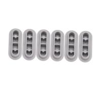 Toddmomy 6 pièces Lot de pour Siège de Toilette Coussins Antidérapants Joint de Fixation Résistant et Compatible pour Accessoire Abattant Wc