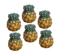 Toddmomy 6 pièces Mini Fruits Artificiels Décorations de Pin Apple pour Maison Accessoires de Jeu et Props Photo