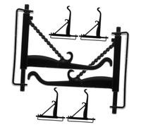 Toddmomy 6 Pièces Miniature Hangers Metal Dollhouse Brackets for Hanging Lights and Plants Christmas Micro Landscape Accessories DIY Mini House Decor