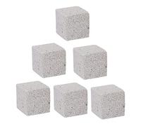 Toddmomy 6 pièces Pierre à Mâcher pour Hamster Pierre Au Calcium Naturel pour Dents de Lapin Chinchilla et Rat Nutritionnelle et Protection des Cages