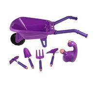 Toddmomy 6 Pièces Set Jardinage Garçon Fille Outils Brouette et Arrosoir Compacts Adaptés Jardin et Plein Air Kit Pratique pour Garçon Fille