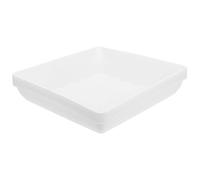 Toddmomy 6 Pièces Soucoupes Carrées Plastique pour Fleurs Plateaux de Drainage pour Pots de Plantes Accessoires de Jardinage pour Intérieur Extérieur Prévention de Eau Protection Surfaces